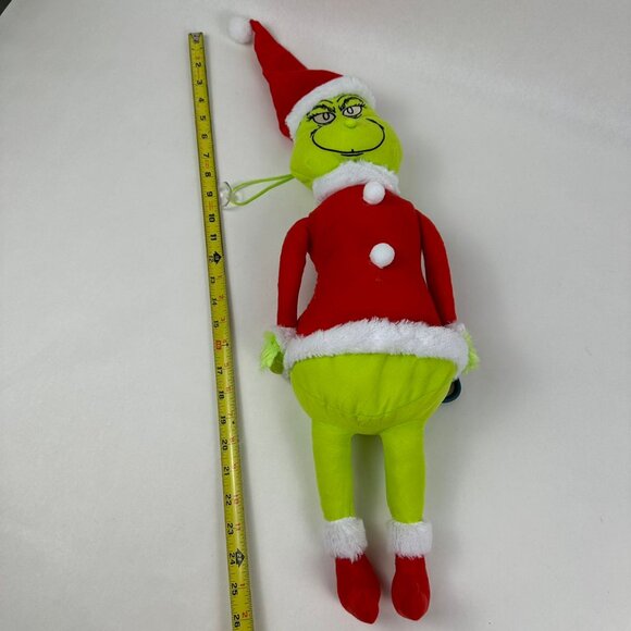24'' Stuffed Toy Christmas Gift Grinch Plush Doll - Picture 5 of 6